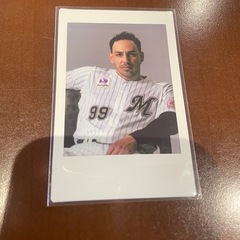 千葉ロッテマリーンズ ネフタリ・ソト シークレットチェキ