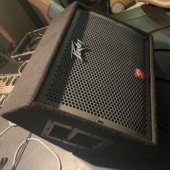peavey sp12m モニター スピーカー　スタジオ　会場　機材一式　照明　トラス等　使用頻度極小　ピーヴィー の画像