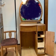 大塚家具　ドレッサー&チェアー