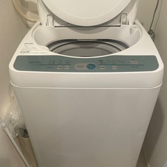 SHARP全自動洗濯機4.5Kg 2014年製の画像