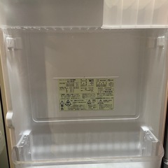 SHARPノンフロン冷凍冷蔵庫137L 2013年製の画像