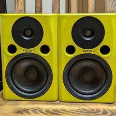 FOSTEX　パワードモニター PM0.4n ペア イエロー　 ...