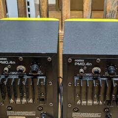 FOSTEX　パワードモニター PM0.4n ペア イエロー　 スピーカーの画像