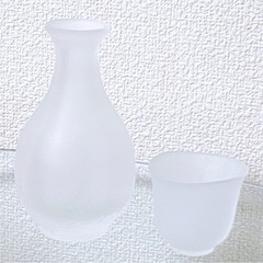 ( 取りに来てくださる方限定価格 ）焼酎グラス    冷酒セット  の画像
