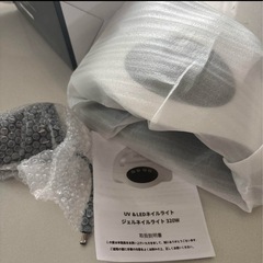 【新品未使用】ジェルネイル用ライト LEDライト フットネイルの画像