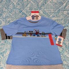 【新品・未使用・未試着】ディズニー・ミッキーTシャツ・２枚セット...