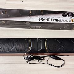 【美品】グランドツインスピーカー 箱付きの画像