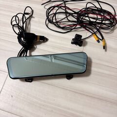 受け渡し予定者あり【動作未確認】ルームミラー型ドライブレコーダー...