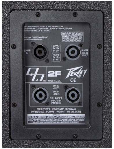 peavey QW 2F モニター スピーカー スタジオ 会場 機材一式 照明