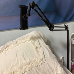 タブレット スタンド タブレット フロアスタンド 床置き 寝ながら 360度回転 高さ調節 フロアスタンド式 土台強化（重量：1.7kg） 下垂防止 スマホ スタンド 4.5〜12.9インチ for iPad Pro 、Kindle Fire 、N-Switch、android surface、iPhone 多機種対応の画像