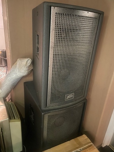 peavey sp12m モニター スピーカー スタジオ 会場 機材一式 照明