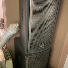 Peavey QW 118　Subwoofer モニター スピーカー　スタジオ　会場　機材一式　照明　トラス等　使用頻度極小　ピーヴィー の画像