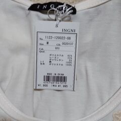 ☆未着用タグ付き☆INGNIの画像