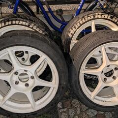 P1 Racing 17インチ 9j+47 114.3 5穴　