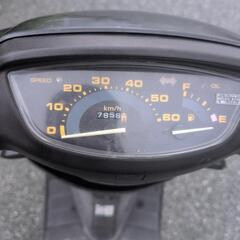 三重県津市から〜黒のスーパーディオ‼️絶好調〜！すぐに乗っていただけます‼️格安スクーター、原付きバイク、オートバイ❗️AF27 DIO 2ST 2サイクル　縦型　太軸　ホンダ　HONDA　通勤、買い物などにも最適です‼️配達も可能です！の画像