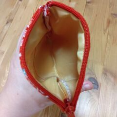 小物入れ　布製　花柄の画像