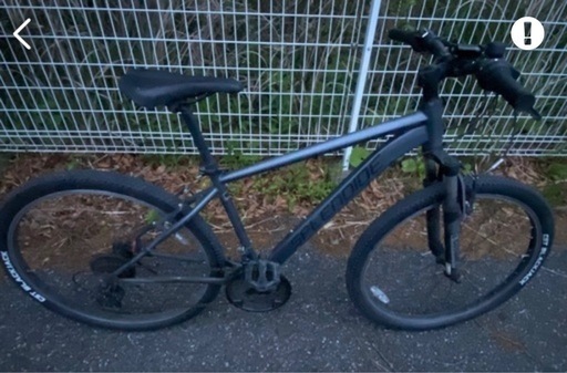 自転車スプレンディッドCマットブラック 27.5型 外装18段変速