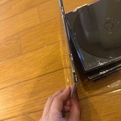 【新品未使用】CD DVD ブルーレイ5mm 空ケース　黒　33枚※pp袋付の画像