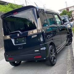 必見！H26スペーシアカスタム！車検R9/7迄満タン！人気のブラック！の画像