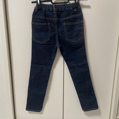 新品♡120スキニーデニムの画像