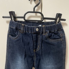 新品♡120スキニーデニムの画像