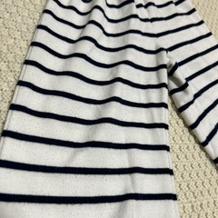ボーダーオールインワン✴︎90の画像