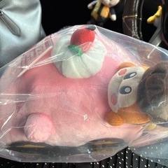 星のカービィ一番くじ ラストワン賞 くるまほおばりケーキぬいぐるみの画像
