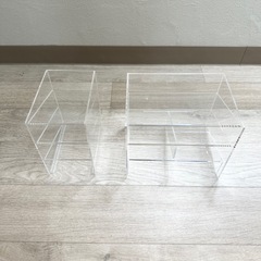 無印良品 アクリル小物ラック10個セットの画像