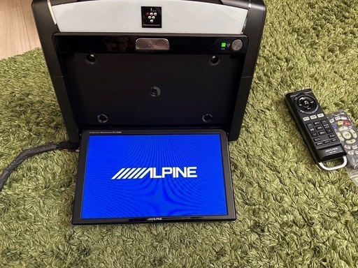 ALPINE 10.2インチ リア フリップダウンモニター