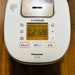 炊飯器　パナソニック　SR-HX108　