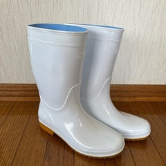 白　長靴　26.5cm