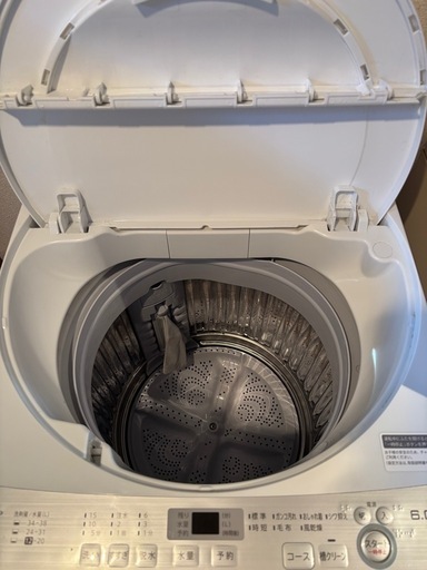 （決まりました）洗濯機　シャープ製　6.0kg
