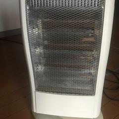 電気ストーブ上しかつきません