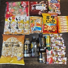 お菓子と飲み物