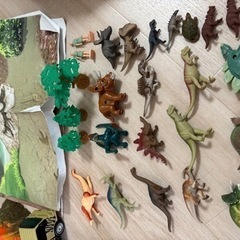 恐竜あそびセットの画像