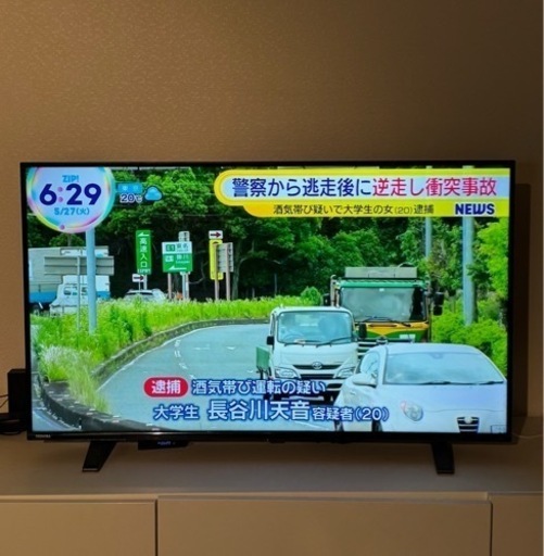 東芝 レグザ REGZA 43型 4k