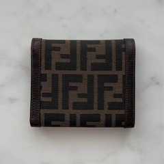 【FENDI 】　ズッカ柄　三つ折り　財布の画像
