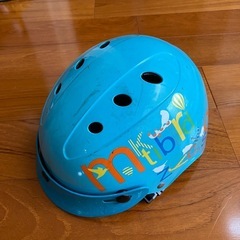 子ども用ヘルメット　水色