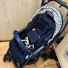 コンビ　スゴカル 4キャス EG Simplight チルトネイビー
