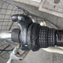 ママチャリ（白）の画像
