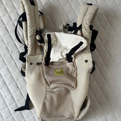 人気のリルベビーLILLE ベージュ メッシュ 抱っこ紐