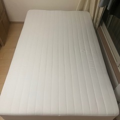 無印良品　脚付ポケットコイルマットレス　セミダブル　