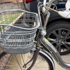 中古ブリヂストン電動自転車バッテリー切れ