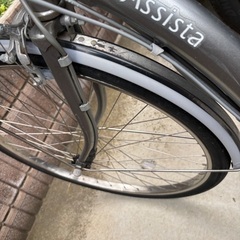 中古ブリヂストン電動自転車バッテリー新品交換の画像
