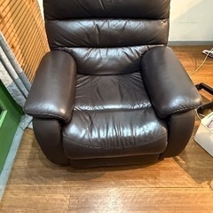 電動リクライニングチェアの画像