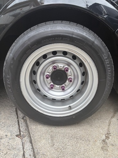 深リム15インチ200系ハイエース