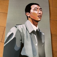 BTS RM センイルカフェ　A3ポスター