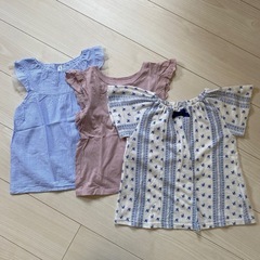 女の子　チュニック　Tシャツ3枚セット　120㎝