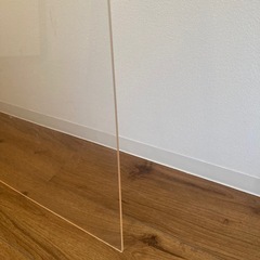 巨大アクリル板　186.5 x 93 cm 厚み5ミリ　天板の画像