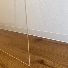 巨大アクリル板　186.5 x 93 cm 厚み5ミリ　天板の画像